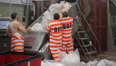 Jailed and Jailers Pitched In Help after Storm